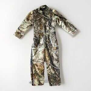 Redhead Realtree Silent-Hide Youth 12 Years Insulated Hunting Coveralls Nature